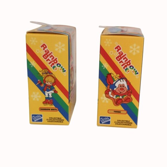 Rainbow Brite & Twink TLS Toy 40th Anniversary Christmas Minifigure Set - Picture 2 of 4